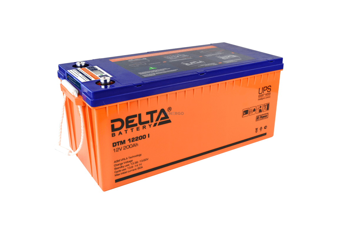 Аккумулятор Delta DTM 12200 I Аккумулятор Delta DTM 12200 I