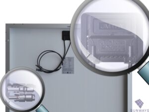 Солнечная батарея Sunways FSM 180M вид 4