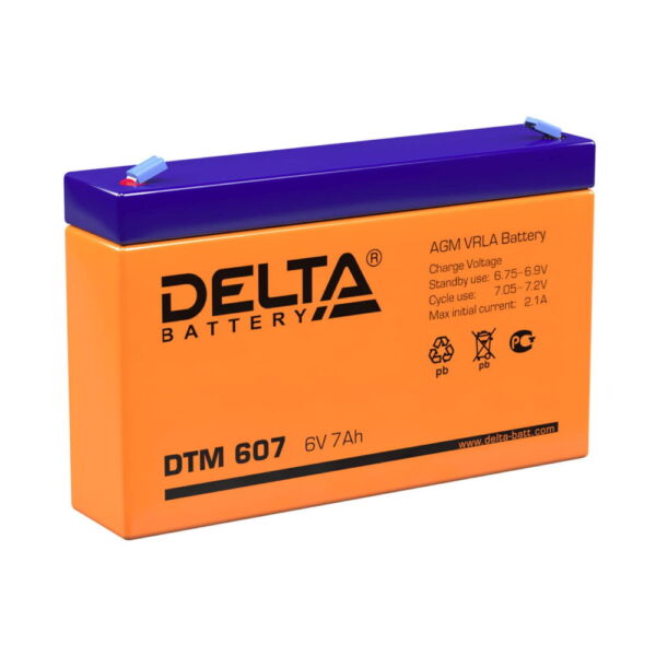 Аккумулятор Delta DTM 607