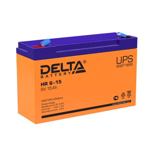 Аккумулятор Delta HR 6-15