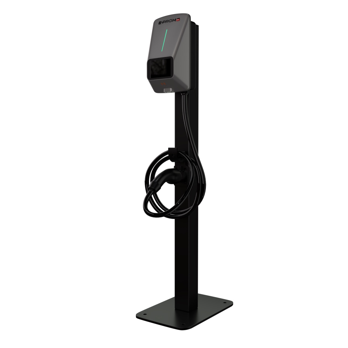 E-PROM mini PRO 7-22кВт напольная зарядная станция для электромобилей E-PROM mini PRO 7-22кВт напольная зарядная станция для электромобилей