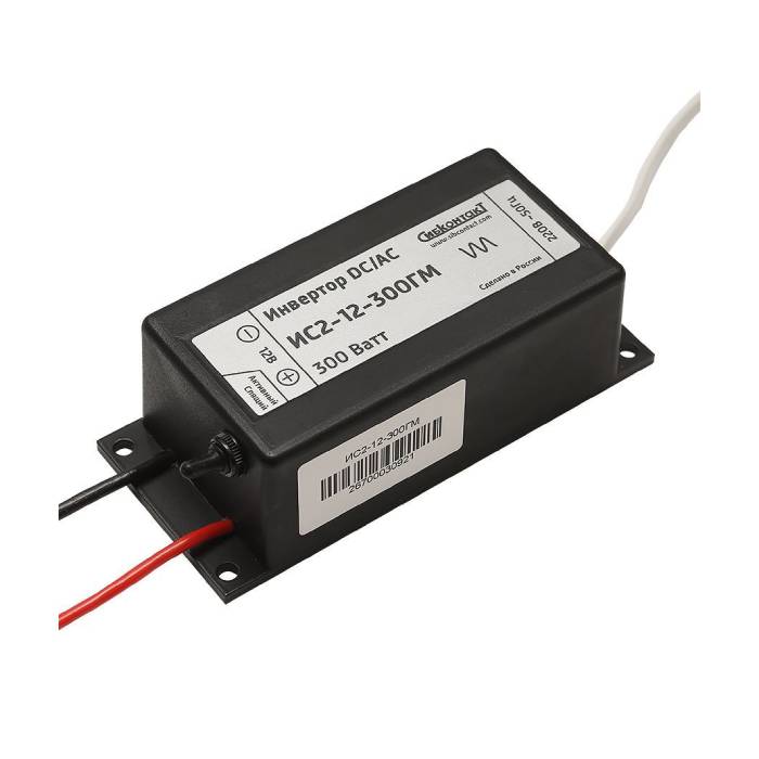ИС2-12-300ГМ инвертор DC-AC (12В | 300Вт) ИС2-12-300ГМ инвертор DC-AC (12В | 300Вт)