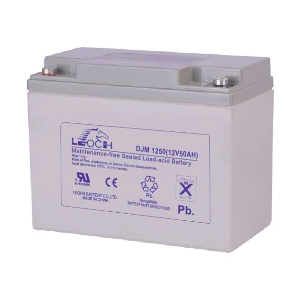 Аккумулятор Leoch DJM 1250 (12В | 50Ач)
