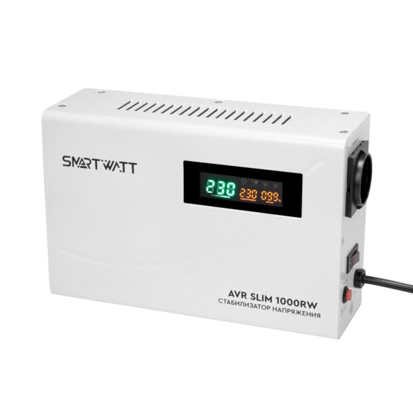 Стабилизатор напряжения для сплит-систем SMARTWATT AVR SLIM 1000 Вт