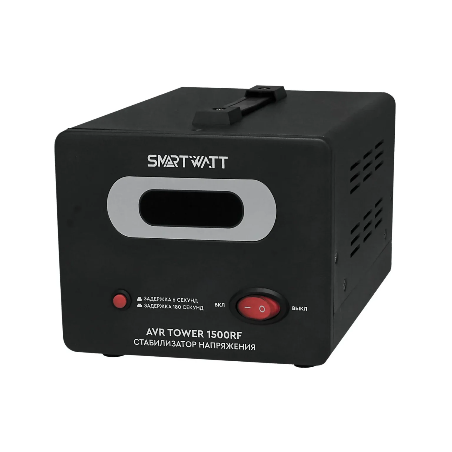 Стабилизатор напряжения для бытовой техники SMARTWATT AVR TOWER 1500 Вт Стабилизатор напряжения для бытовой техники SMARTWATT AVR TOWER 1500 Вт