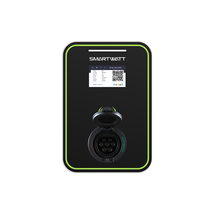 SMARTWATT EVC AC 22K 3P CO зарядная станция с розеткой Type 2