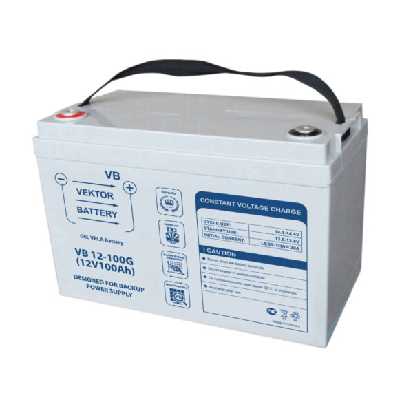 Аккумулятор Vektor VB 12-100G (12В | 100Ач)